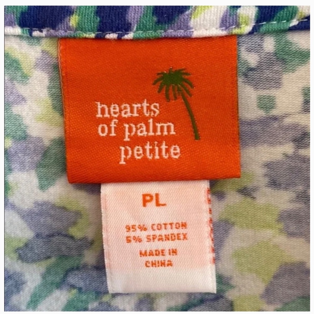 Hearts of Palms Petite jeweled shirt - Picture 4 of 5